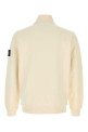Ivory cotton sweatshirt White STONE ISLAND (L2S156100068S0A20)