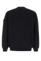 Black stretch cotton sweatshirt Black STONE ISLAND (L2S156100069S0F53)