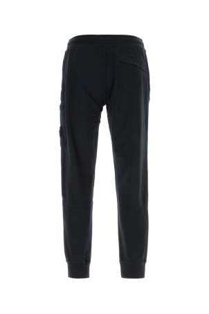 Slate cotton joggers Black STONE ISLAND (L2S156200010S0051)