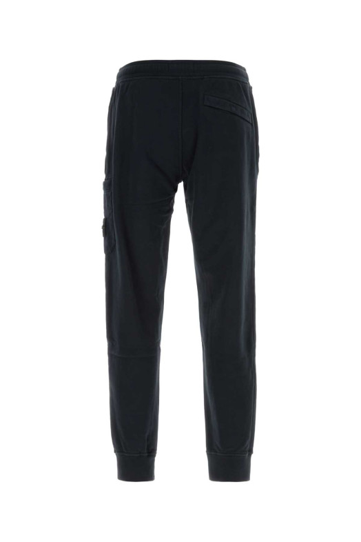 Slate cotton joggers Black STONE ISLAND (L2S156200010S0051)