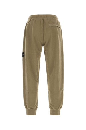 Army green cotton joggers STONE ISLAND (L2S156200012S0A20)
