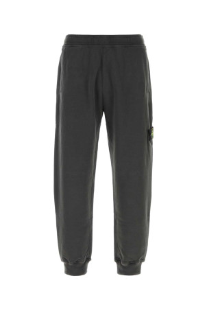 Charcoal cotton joggers STONE ISLAND (L2S156200012S0A20)