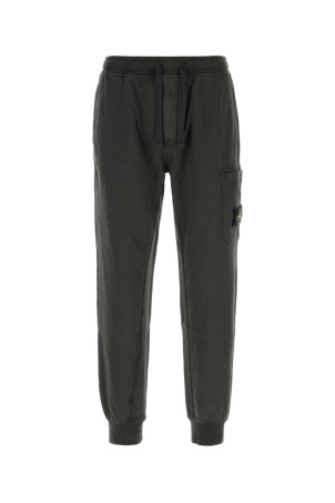 Charcoal cotton joggers STONE ISLAND (L2S156200021S0051)