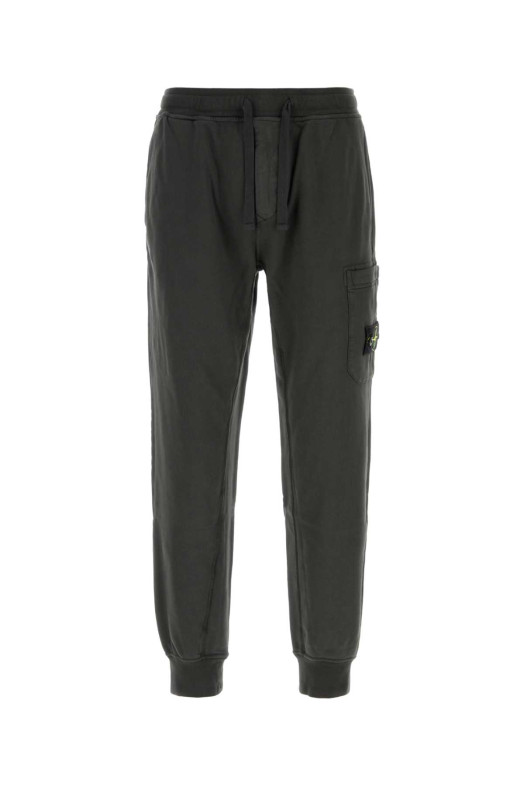 Charcoal cotton joggers STONE ISLAND (L2S156200021S0051)