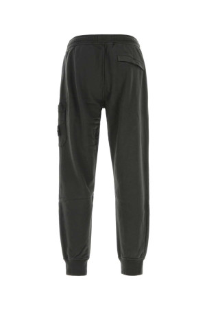 Charcoal cotton joggers STONE ISLAND (L2S156200021S0051)