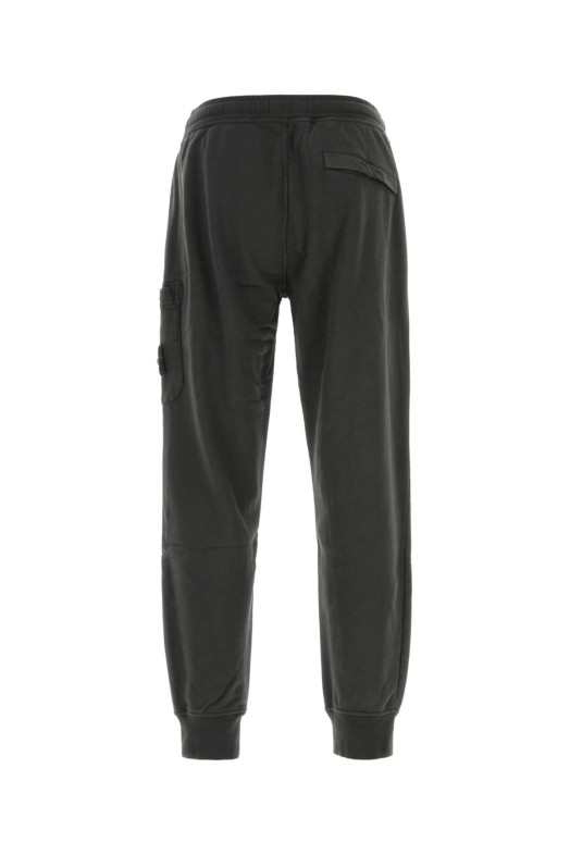 Charcoal cotton joggers STONE ISLAND (L2S156200021S0051)