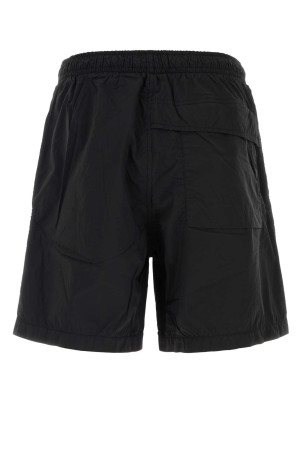 Black nylon bermuda shorts Black STONE ISLAND (L2S15B100002S00F6)
