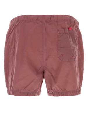 Dark pink nylon swimming shorts STONE ISLAND (L2S15B100003S0043)