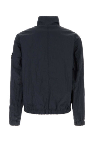 Dark blue nylon jacket STONE ISLAND (L2S15Q100009S0405)