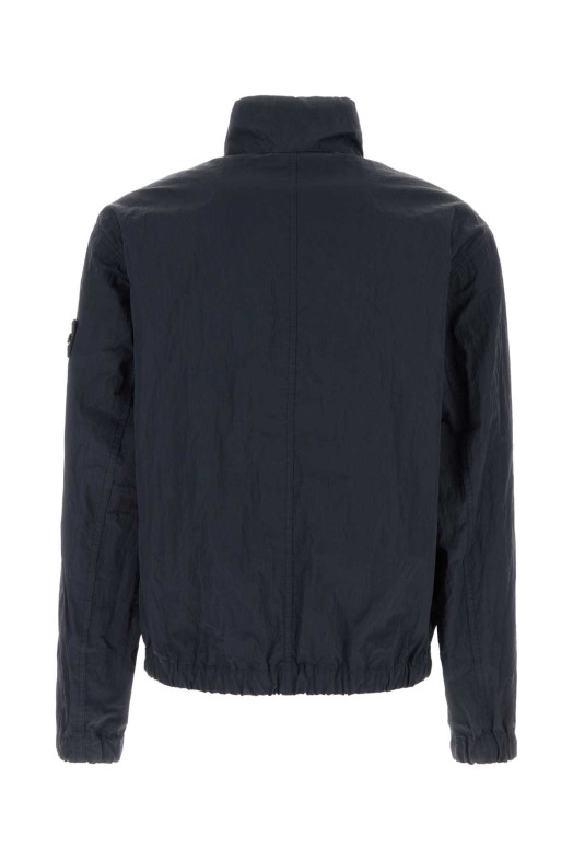 Dark blue nylon jacket STONE ISLAND (L2S15Q100009S0405)