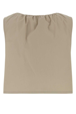 Sand panama top MIU MIU (MT2240SOOO12NS)