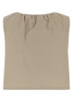 Sand panama top MIU MIU (MT2240SOOO12NS)