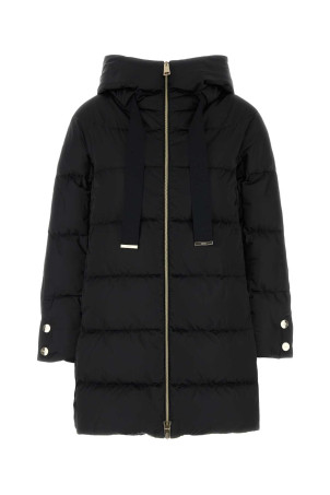 Black polyester down jacket HERNO (PI1304D12170)