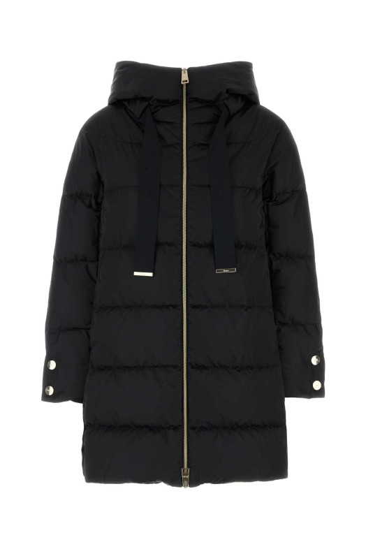 Black polyester down jacket HERNO (PI1304D12170)