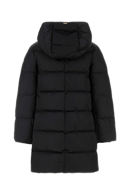 Black polyester down jacket HERNO (PI1304D12170)