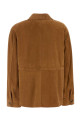 Caramel suede jacket Beige LOEWE (S359Y34LBQ)