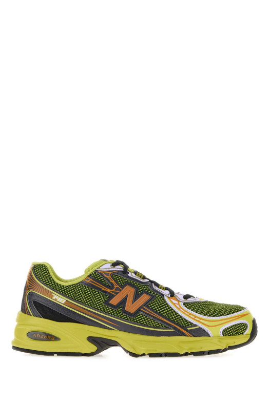 Multicolor rubber and mesh 740 sneakers NEW BALANCE (U74099S)