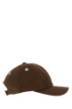Chocolate cotton baseball cap AMI (UCP265AW0041)