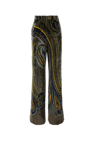Printed velvet palazzo pant ETRO (WREA0014AK1FD)