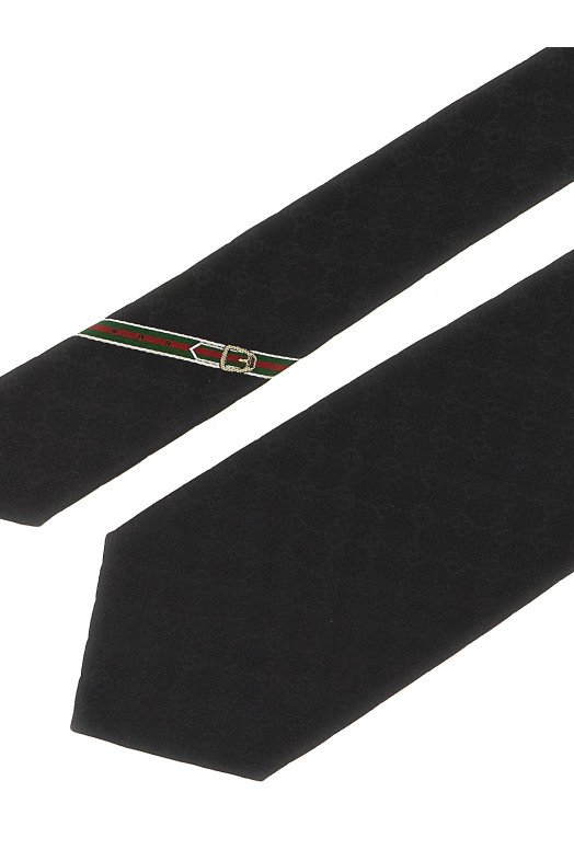 'Fedra' tie Black