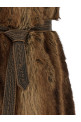'Galearis' faux fur vest Brown
