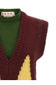 Knit vest Bordeaux