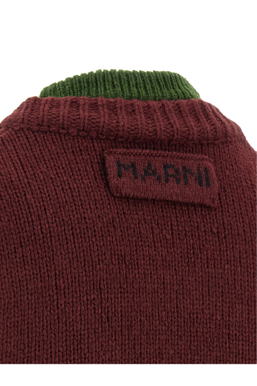 Knit vest Bordeaux