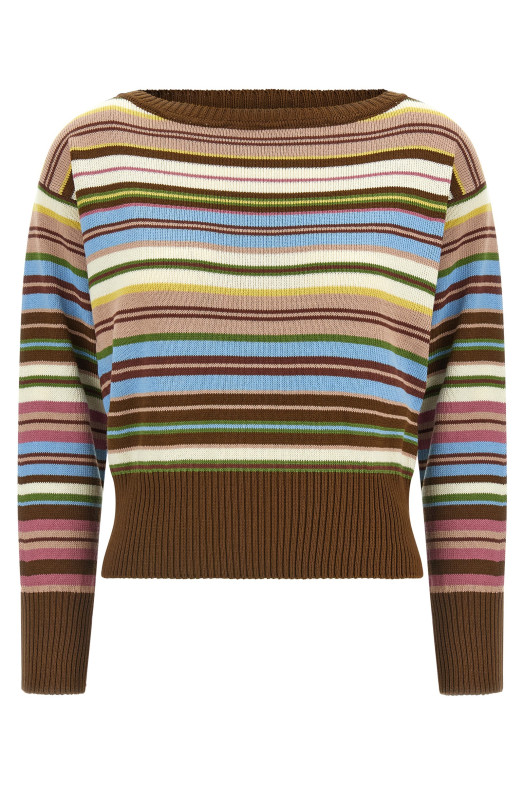 'WkdZinnia' striped sweater Multicolor