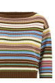 'WkdZinnia' striped sweater Multicolor