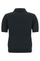 'Pomposa' knit polo shirt Black