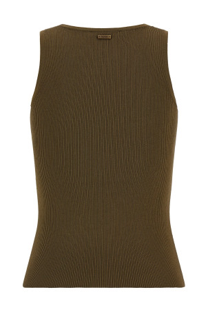'Editta' top Green