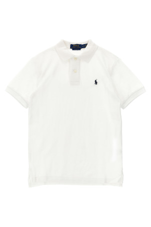 Polo shirt with logo White