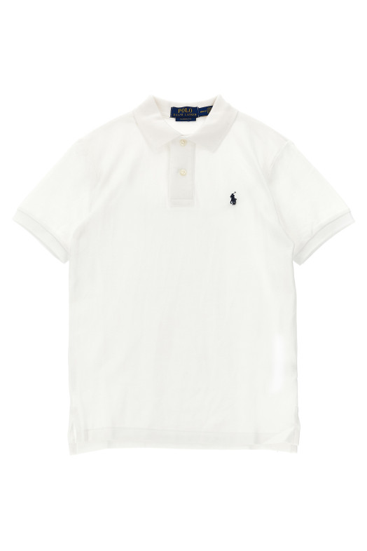Polo shirt with logo White