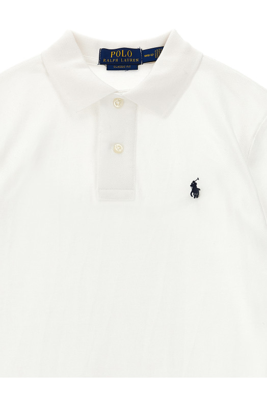 Polo shirt with logo White