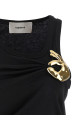'Emoji' tank top Black