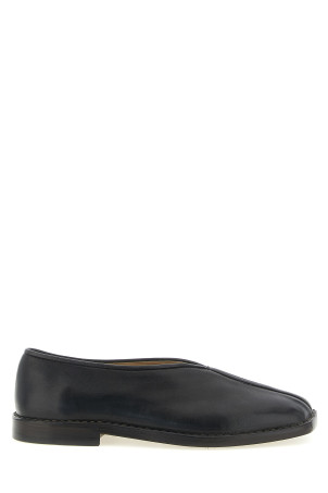 'Piped' slippers Brown