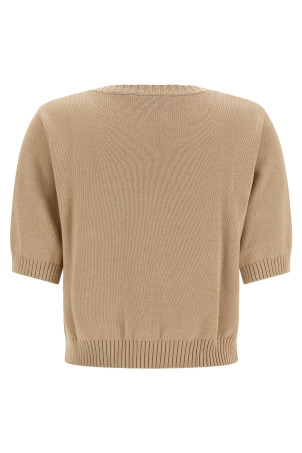 'WkdFiacre' intarsia sweater Beige