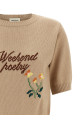 'WkdFiacre' intarsia sweater Beige