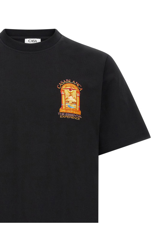 'Hermons Mirage Arch' T-shirt Black