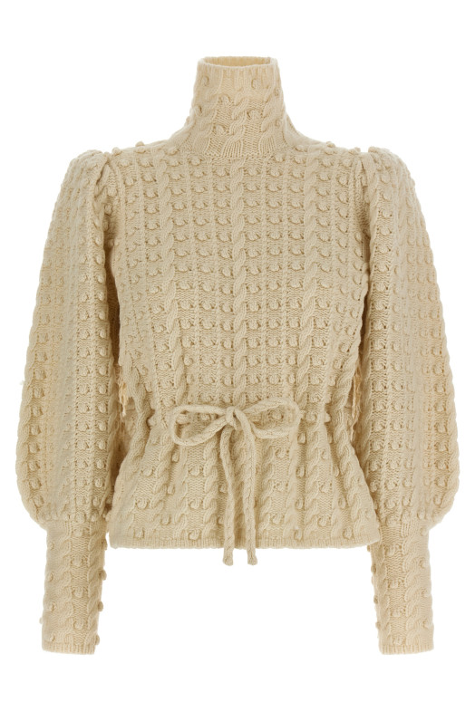 'Vailant Wool Bauble' sweater White