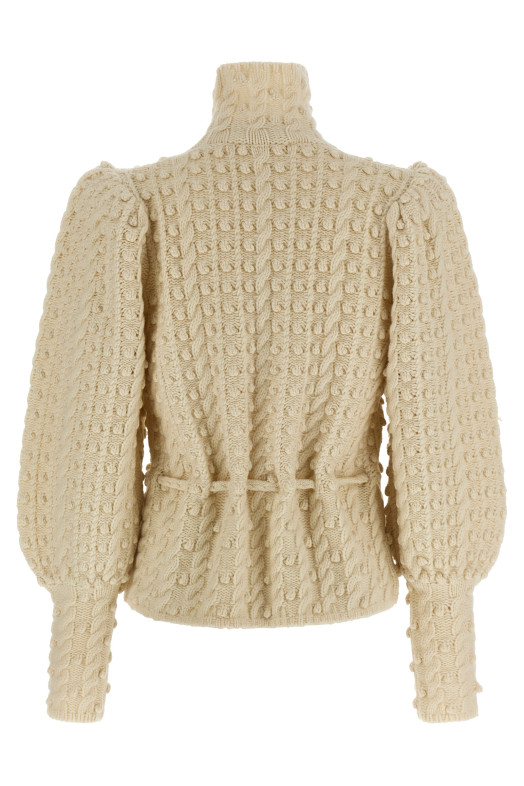 'Vailant Wool Bauble' sweater White
