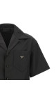 Re-nylon shirt Black