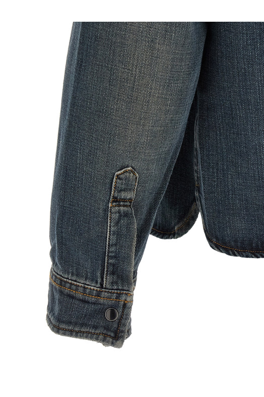 'Journey Roger' denim shirt Blue