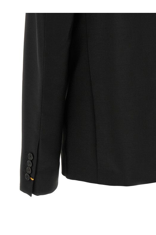 2 buttons blazer Black