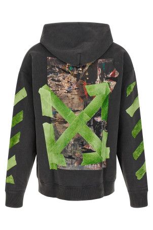 'Bacco Arrow Skate' sweatshirt Gray