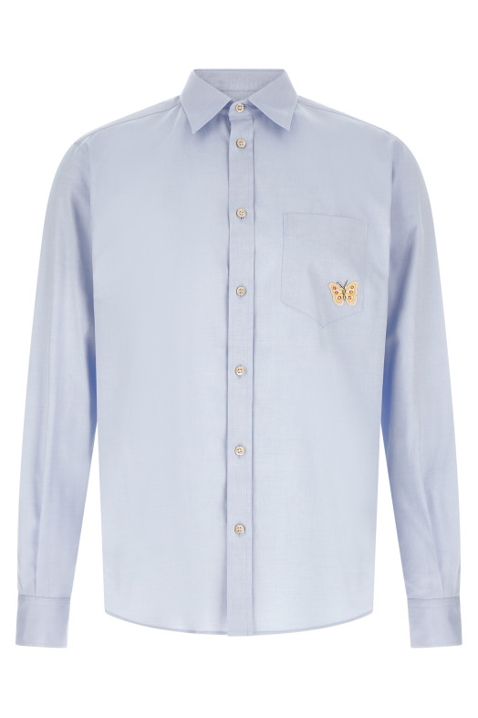 Valentino Garavani Oxford 'Butterfly' shirt BLUE
