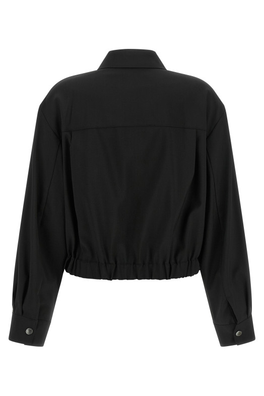 'WkdDecano' Elastic Jacket  Black