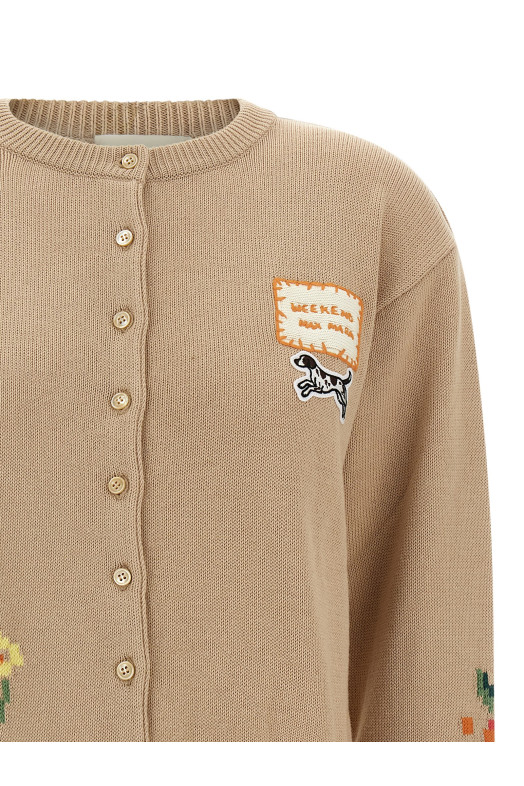 'WkdTeiera' cardigan Beige