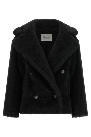 'Alcuno' short coat Black