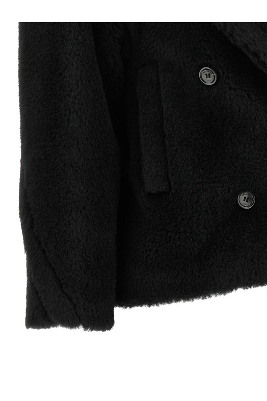 'Alcuno' short coat Black